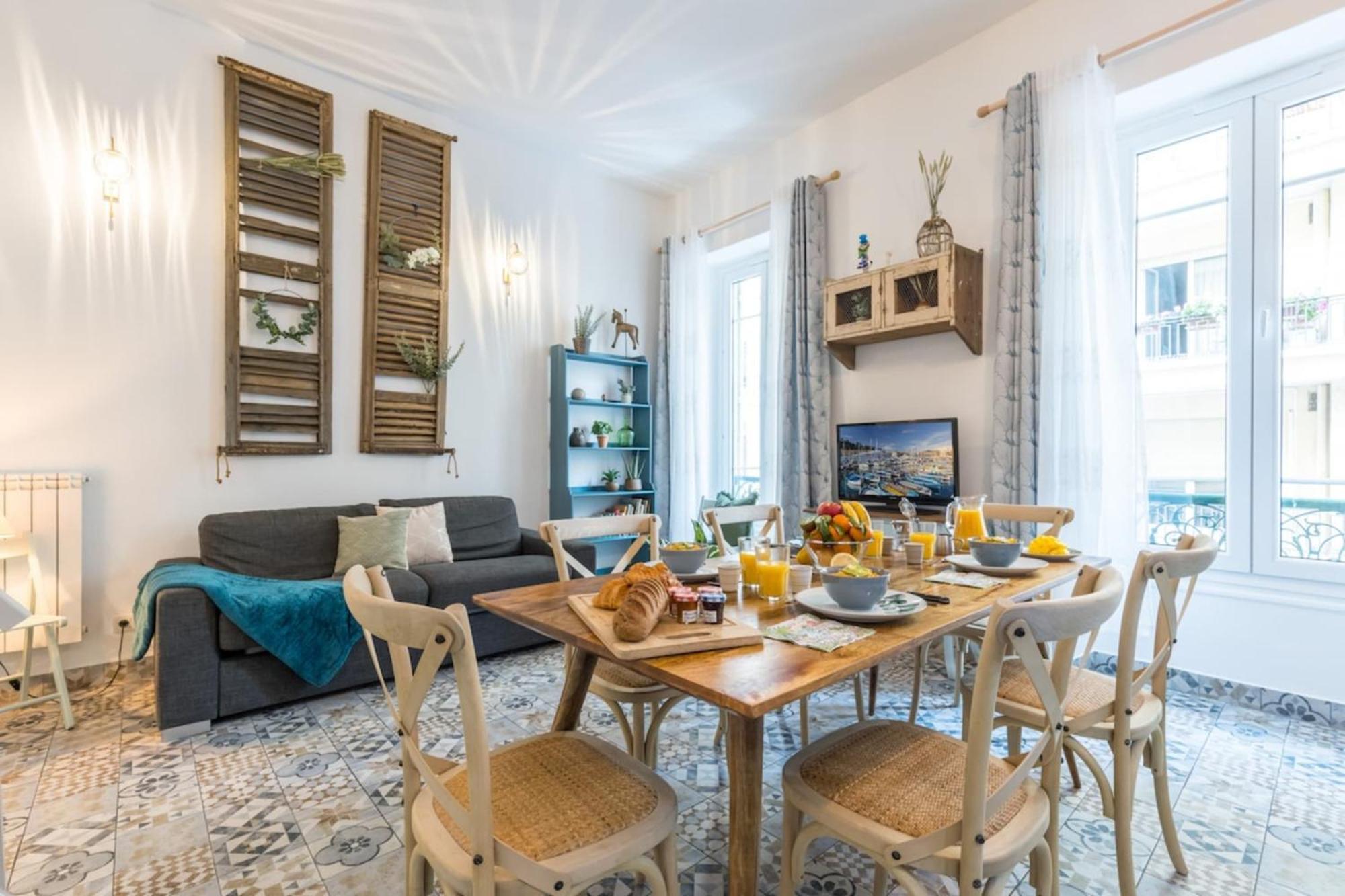 Appartement Fricero - Comfortable 5 People- 200m Near The Sea Nice